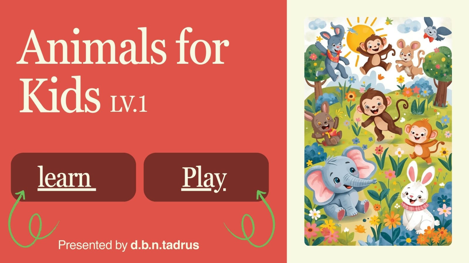 Animal fun for kids
